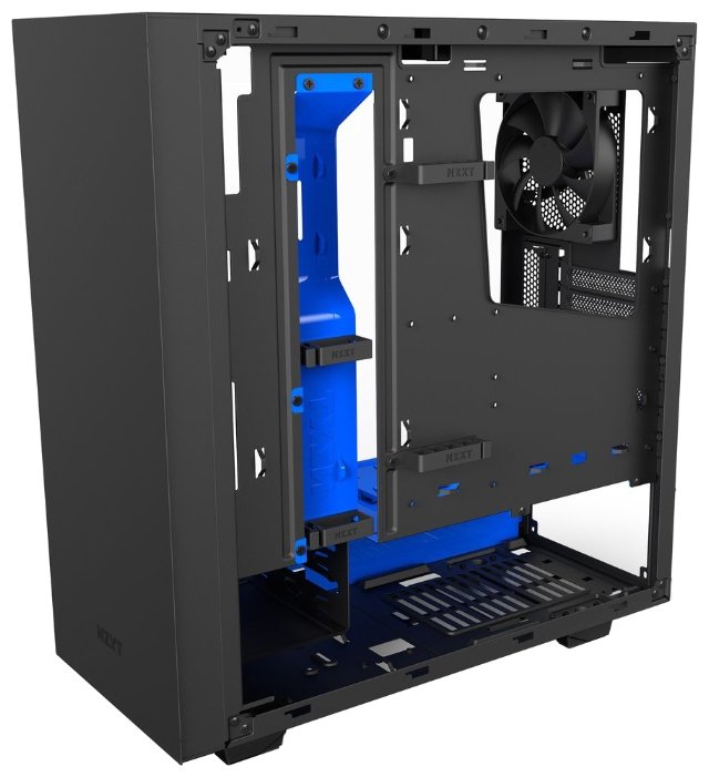 Компьютерный корпус NZXT S340 Elite Black/blue (фото modal 6)
