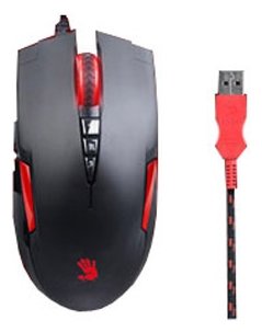 Мышь A4Tech Bloody V2 game mouse Black USB (фото modal 1)