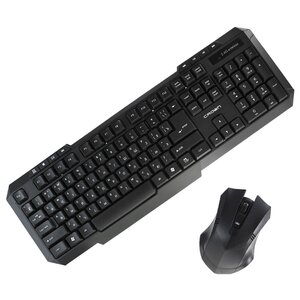 Клавиатура и мышь CROWN CMMK-953W Black USB (фото modal nav 1)