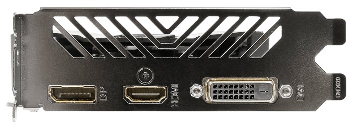 Видеокарта GIGABYTE GeForce GTX 1050 1354MHz PCI-E 3.0 2048MB 7008MHz 128 bit DVI HDMI HDCP (фото modal 3)