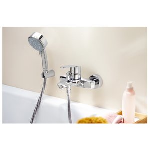 Однорычажный смеситель для ванны с душем Grohe Eurostyle Cosmopolitan 33591002 (фото modal nav 5)