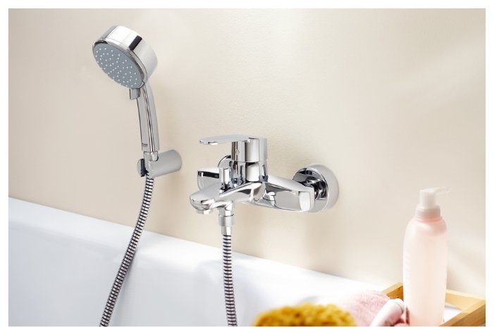 Однорычажный смеситель для ванны с душем Grohe Eurostyle Cosmopolitan 33591002 (фото modal 5)