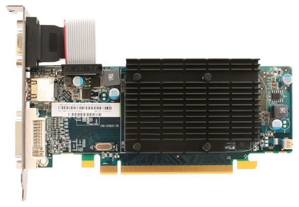 Видеокарта Sapphire Radeon HD 5450 650Mhz PCI-E 2.1 512Mb 1334Mhz 64 bit DVI HDMI HDCP (фото modal 1)