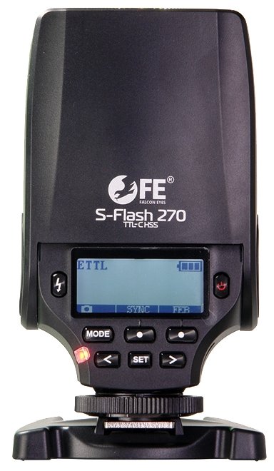 Вспышка Falcon Eyes S-Flash 270 TTL HSS for Canon (фото modal 4)