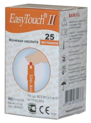 Easy Touch тест-полоски мочевая кислота (фото modal 1)