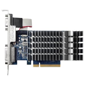 Видеокарта ASUS GeForce GT 710 954Mhz PCI-E 2.0 1024Mb 1800Mhz 64 bit DVI HDMI HDCP (фото modal nav 1)