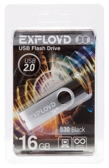 Флешка EXPLOYD 530 16GB (фото modal 1)