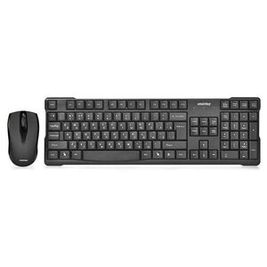 Клавиатура и мышь SmartBuy SBC-114348AG Black USB (фото modal nav 1)
