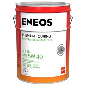 Моторное масло ENEOS Premium Touring SN 5W-40 20 л (фото modal nav 1)
