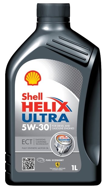 Моторное масло SHELL Helix Ultra ECT 5W-30 1 л (фото modal 1)