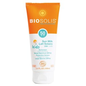 Biosolis Детское солнцезащитное молочко для лица и тела SPF 50 (фото modal nav 1)