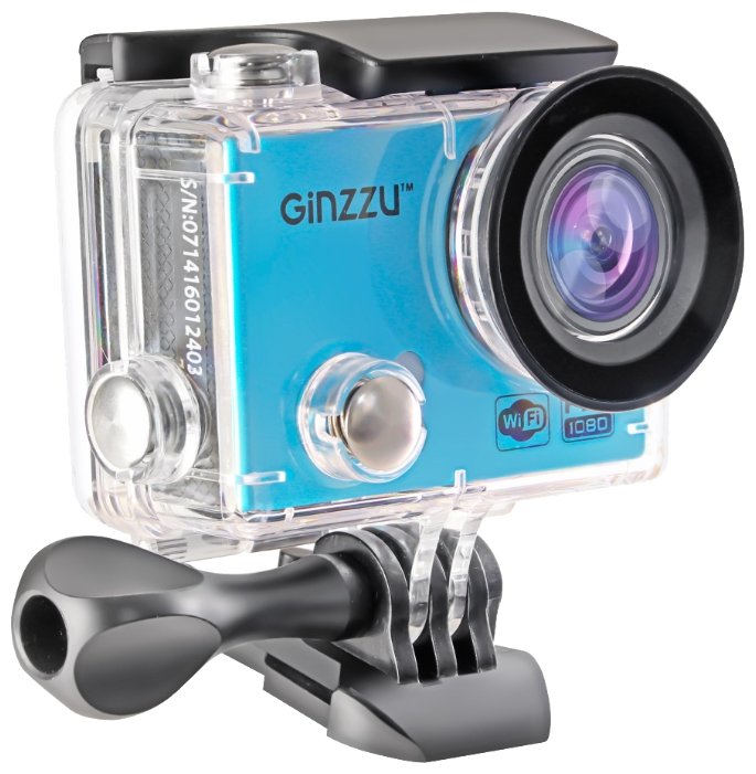 Экшн-камера Ginzzu FX-120GL (фото modal 1)