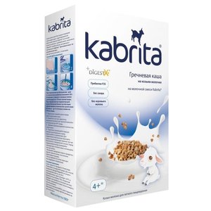Каша Kabrita молочная гречневая на козьем молоке (с 4 месяцев) 180 г (фото modal nav 1)