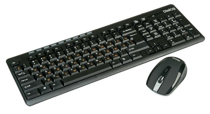 Клавиатура и мышь Dialog KMROP-4020U Black USB (фото modal 3)