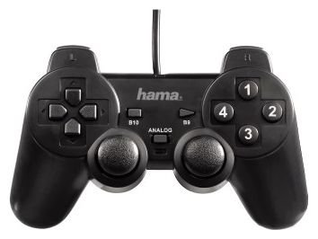 Геймпад HAMA Black Force Gamepad USB (фото modal 1)
