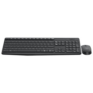 Клавиатура и мышь Logitech MK235 Wireless Keyboard and Mouse Black USB (фото modal nav 1)