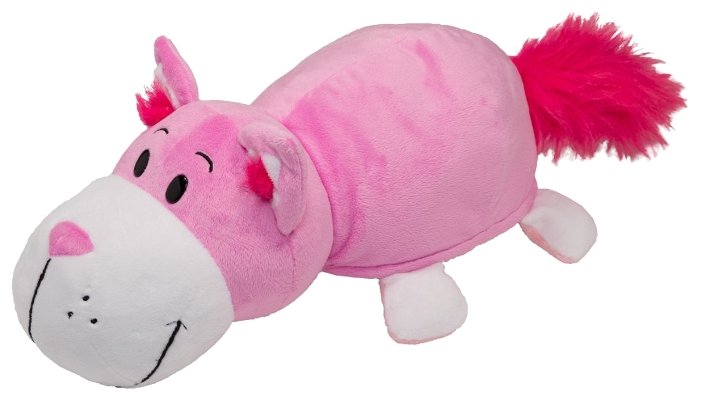 Мягкая игрушка 1 TOY Вывернушка Розовый кот-Мышь серая 15 см (фото modal 1)