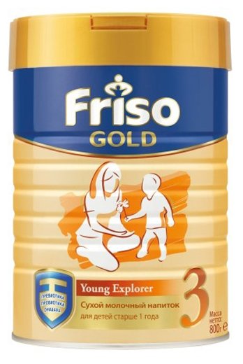 Смесь Friso Friso Gold 3 (от 1 года до 3 лет) 800 г (фото modal 1)