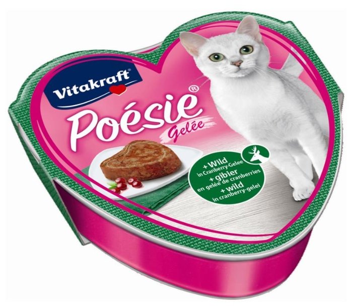 Корм для кошек Vitakraft Poesie Gelee дичь с клюквой (фото modal 1)