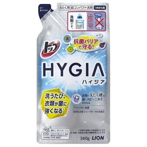 Жидкость для стирки Lion Top Hygia антибактериальный (Япония) (фото modal nav 3)
