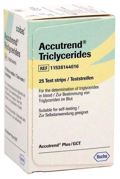 AccuTrend тест-полоски Triglycerides (фото modal 1)