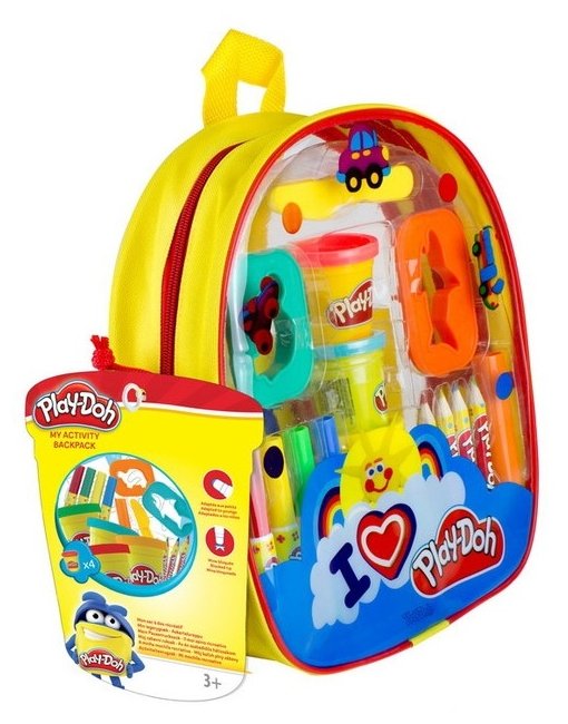 Масса для лепки Play-Doh Рюкзачок для творчества (CPDO012) (фото modal 1)