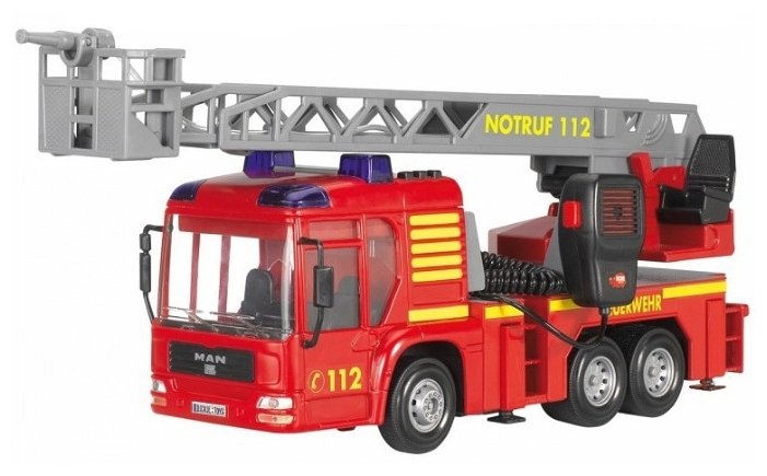 Пожарный автомобиль Dickie Toys MAN (3716003) 43 см (фото modal 1)