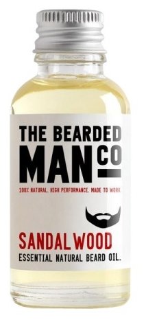 The Bearded Man Company Масло для бороды Sandalwood (фото modal 1)