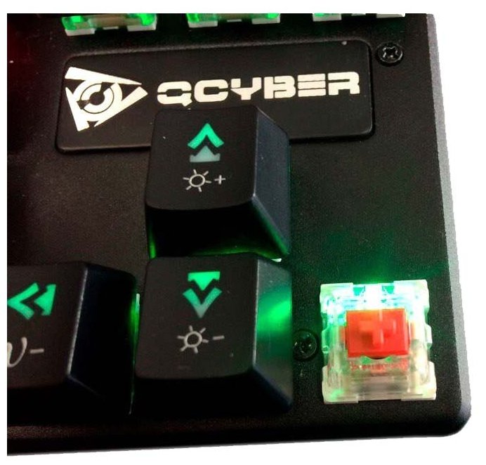 Клавиатура Qcyber Dominator TKL Black USB (фото modal 5)