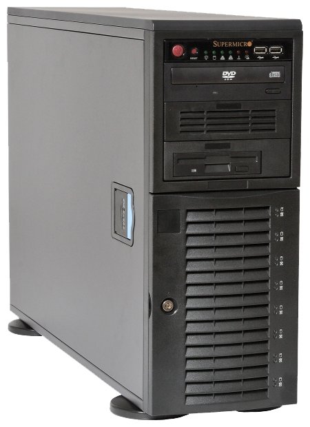 Компьютерный корпус Supermicro SC743TQ-1200B-SQ (фото modal 1)