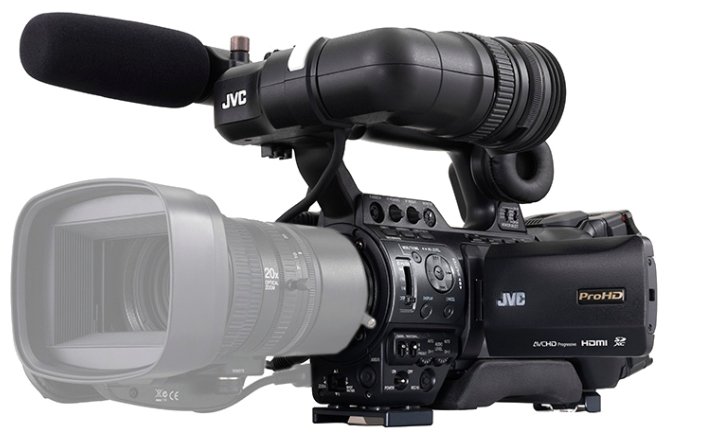 Видеокамера JVC GY-HM850CHE без объектива (фото modal 1)