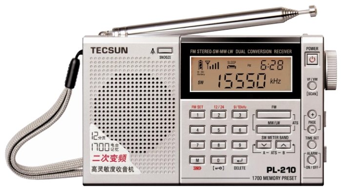 Радиоприемник Tecsun PL-210 (фото modal 1)