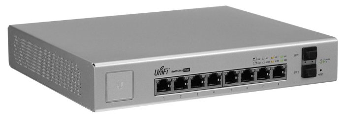 Коммутатор Ubiquiti UniFi Switch US-8-150W (фото modal 2)