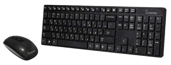 Клавиатура и мышь SmartBuy SBC-215318AG-K Black USB (фото modal 1)