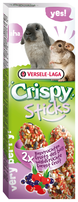 Лакомство для кроликов, грызунов Versele-Laga Crispy Sticks с лесными ягодами (фото modal 1)