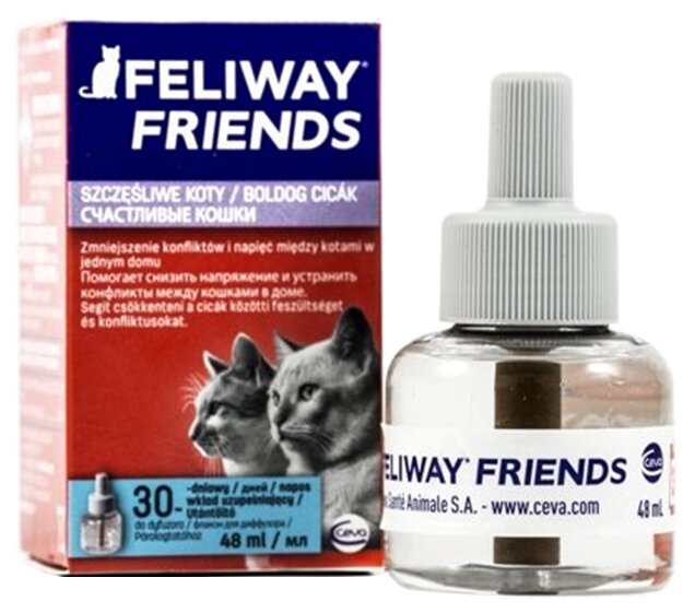 Феливей Friends для кошек сменный флакон 48мл Сева (фото modal 1)