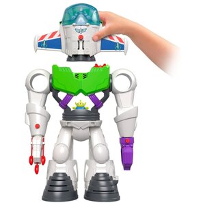 Интерактивная игрушка робот-трансформер Imaginext История игрушек Базз Лайтер GBG65 (фото modal nav 17)