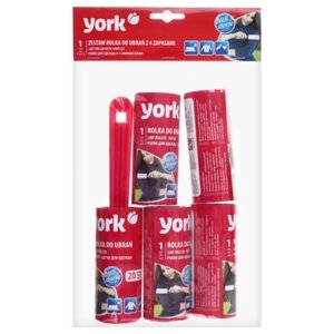 York набор ролик для одежды и 4 запасных блока, 20 листов (фото modal nav 1)
