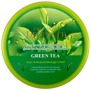 Deoproce крем очищающий для лица Premium с экстрактом зеленого чая (фото modal nav 1)