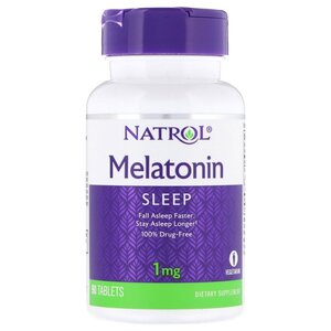 Мелатонин Natrol Melatonin 1 mg (90 таблеток) (фото modal nav 1)