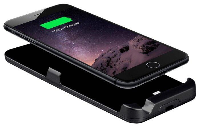 Чехол-аккумулятор INTERSTEP Metal battery case для iPhone 6/7/8 (фото modal 2)