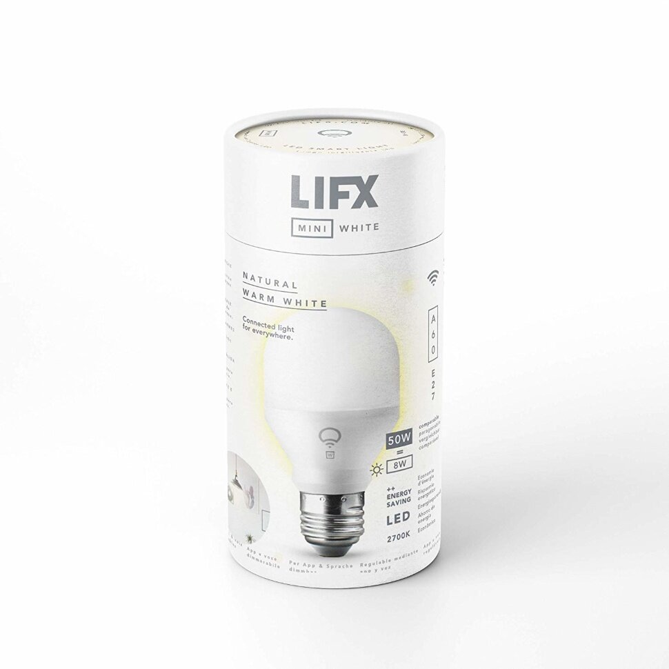 Лампа LIFX E27 A19 9Вт 2700K (фото modal 7)