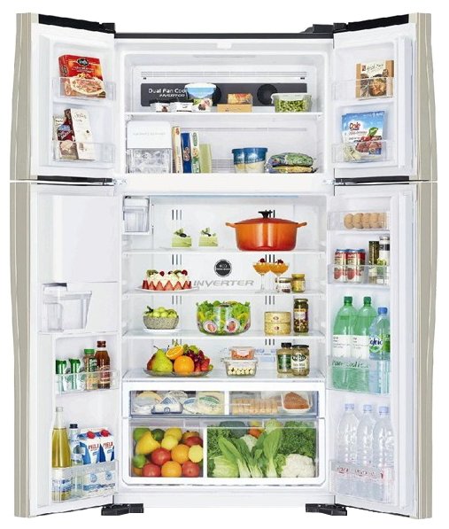 Холодильник Hitachi R-W722PU1GBW (фото modal 1)
