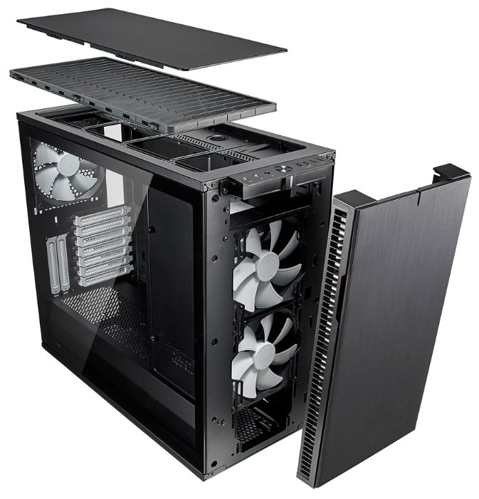 Компьютерный корпус Fractal Design Define R6 TG Black (фото modal 27)