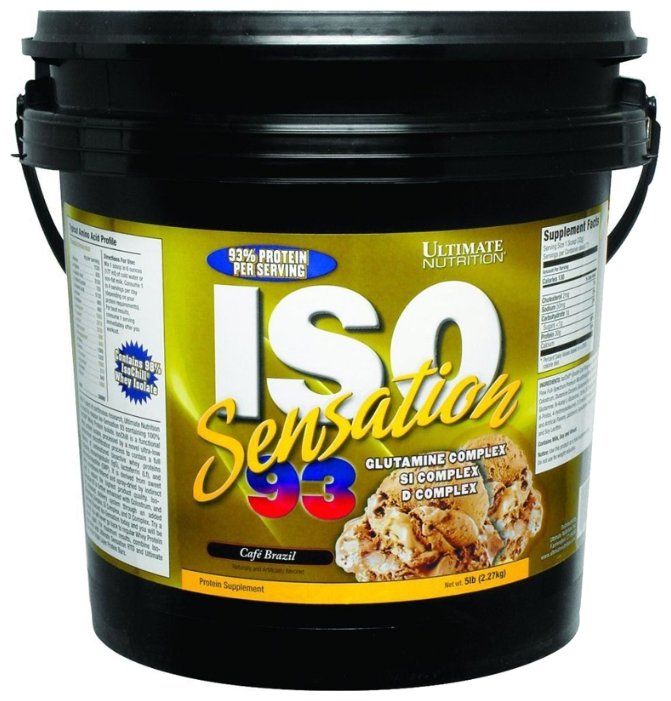 Протеин Ultimate Nutrition ISO Sensation 93 (2.27 кг) (фото modal 1)
