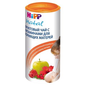 Чай для кормящих матерей HiPP Фруктовый с витаминами 200 г (фото modal nav 1)