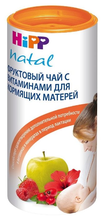 Чай для кормящих матерей HiPP Фруктовый с витаминами 200 г (фото modal 1)