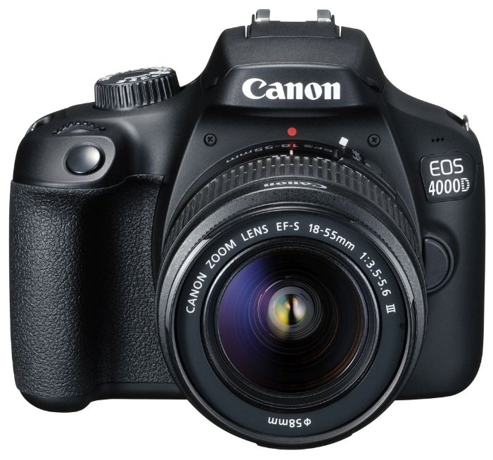 Зеркальный фотоаппарат Canon EOS 4000D Kit (фото modal 1)
