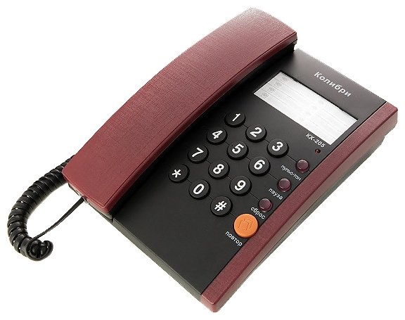 Телефон Колибри KX-205 (фото modal 1)