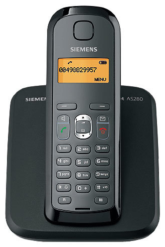 Радиотелефон Siemens Gigaset AS280 Duo (фото modal 1)